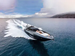 New Sport-Fly Riva 88 Folgore Presented at Ferretti Group Private Preview 2020